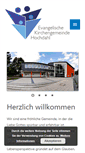 Mobile Screenshot of evangelischekirchehochdahl.de